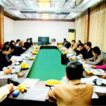 协会领导来我厂参观会议